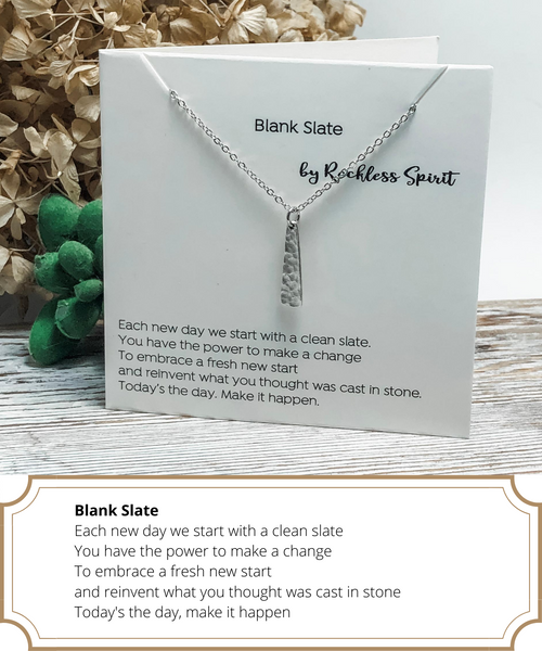 Blank Slate Necklace