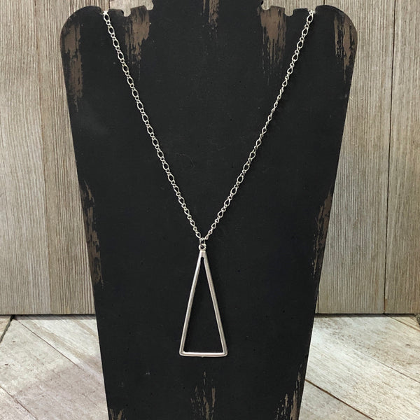 The Pointe Triangle Minimalist Necklace