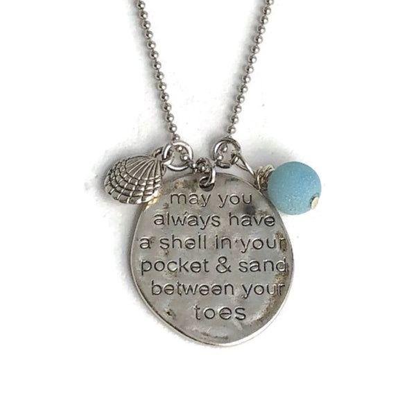 May You Always Have a Shell in Your Pocket Necklace