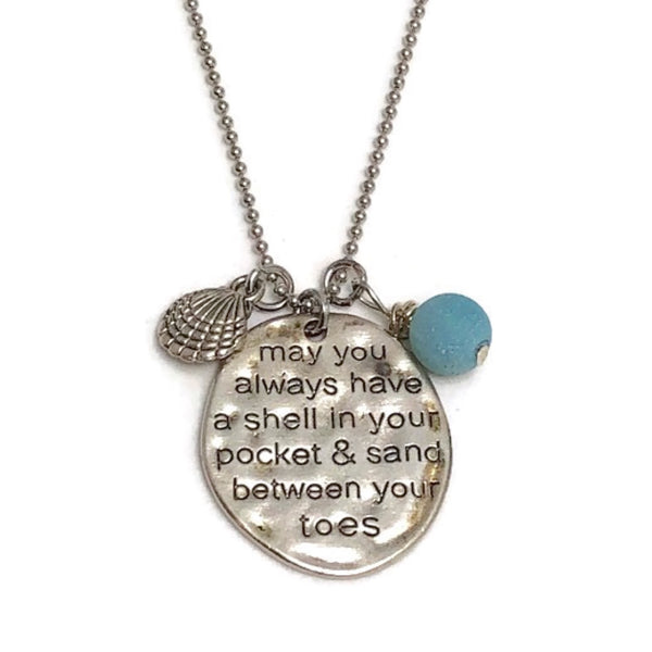 May You Always Have a Shell in Your Pocket Necklace