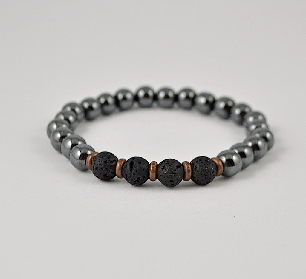 Boyfriend Lava Stretchy Bracelet