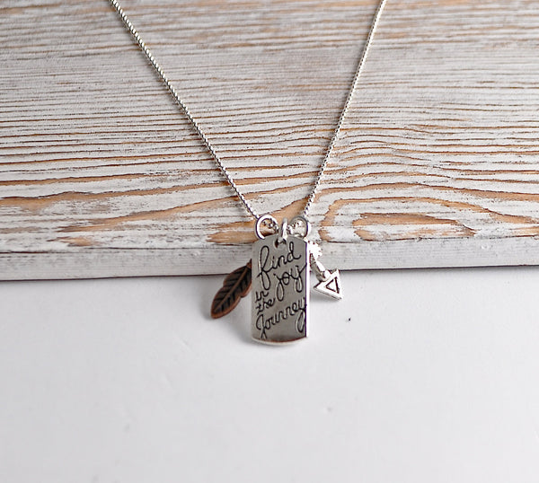 Find Joy in the Journey Necklace