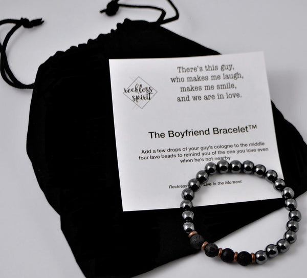 Boyfriend Lava Stretchy Bracelet