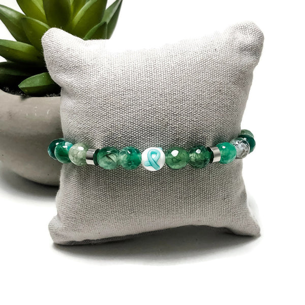 Food Allergies Awareness Unisex (Men's/Women's/Kid's) Stretch Bracelet