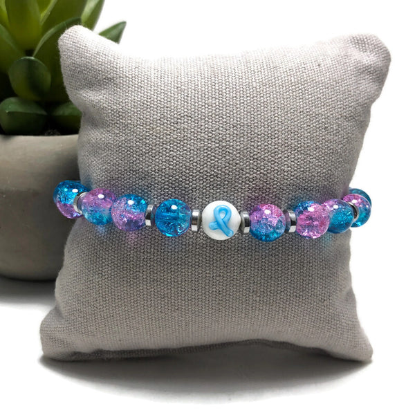 Infant Loss Awareness Unisex (Men's/Women's/Kid's) Stretch Bracelet