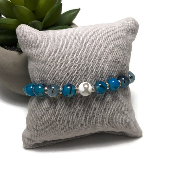 Juvenile Diabetes Awareness Unisex Stretch Bracelet
