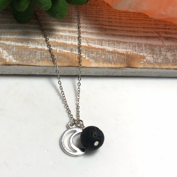 Sweet Dreams Lava Aromatherapy Necklace