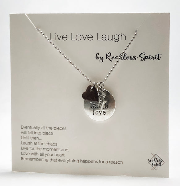 Live Laugh Love Necklace