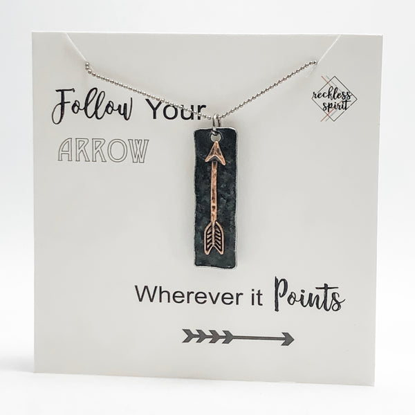 Follow Your Arrow Necklace