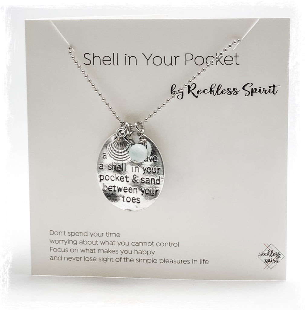 May You Always Have a Shell in Your Pocket Necklace
