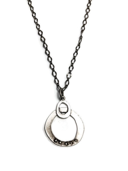 Twisted Metal Minimalist Necklace