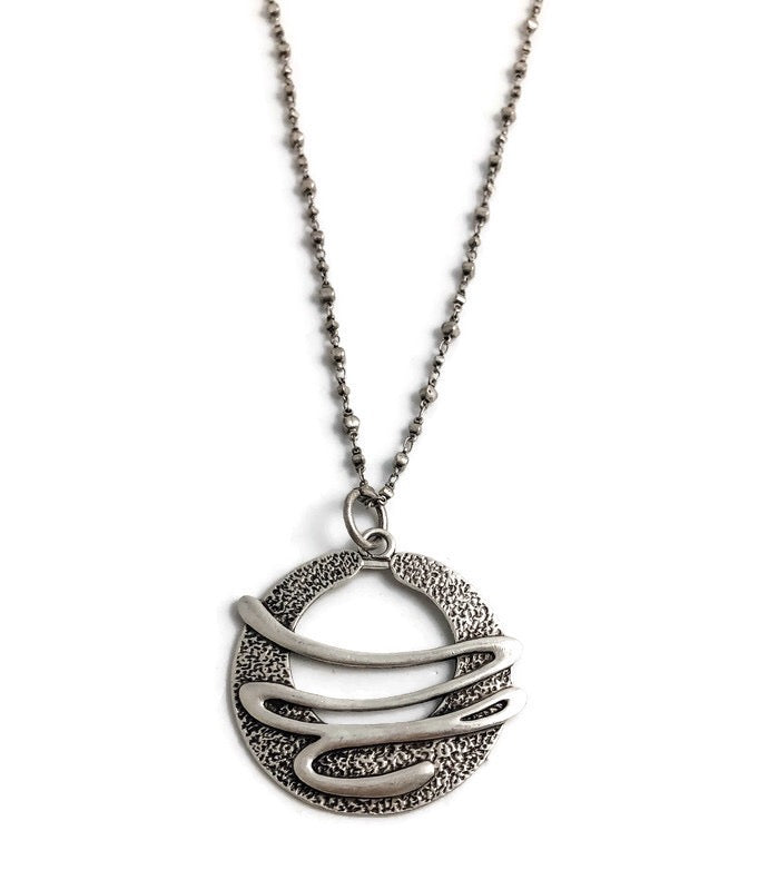 It's All in the Swish Minimalist Necklace