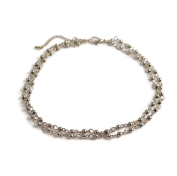 Drizzle Chain Choker Necklace