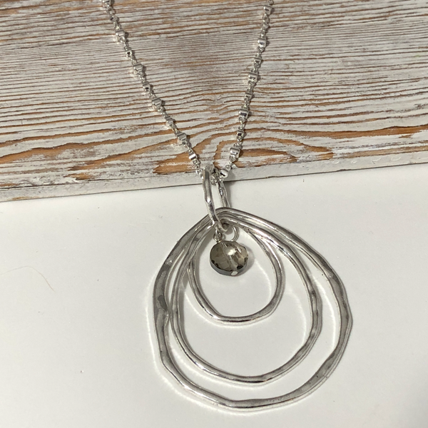 Rings of Tranquility Pendant Necklace
