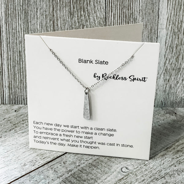 Blank Slate Necklace