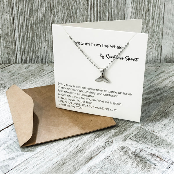 Wisdom From The Whale Necklace