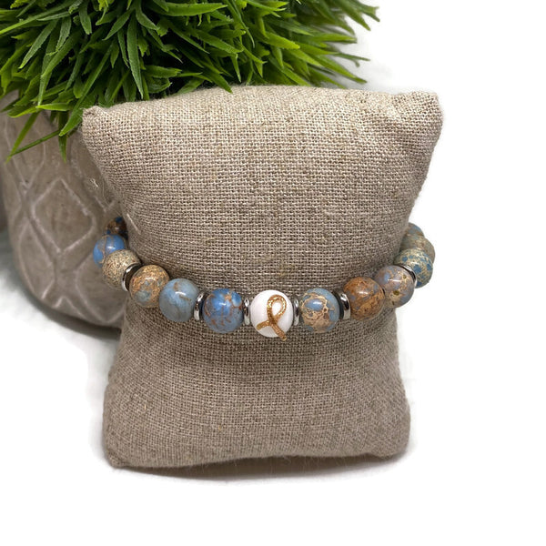 Spread Kindness and Raise Awareness Unisex (Men's/Women's/Kid's) Stretch Bracelet