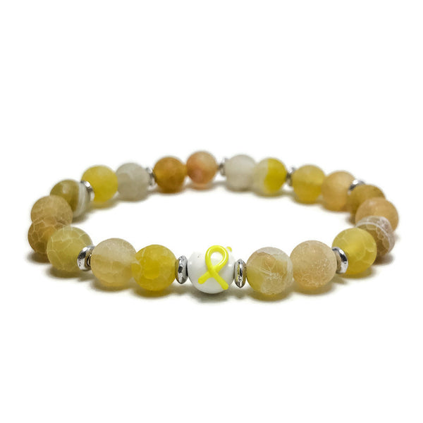 Suicide Prevention Awareness Unisex Stretch Bracelet