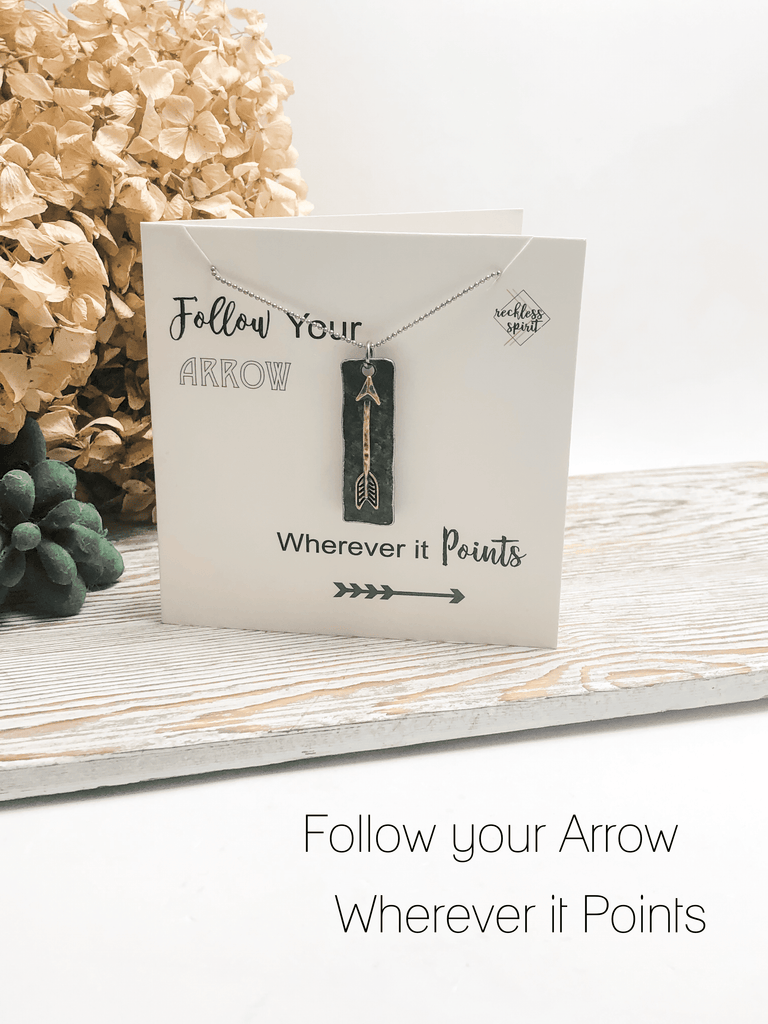 Follow Your Arrow Necklace