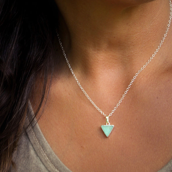 Angled Amazonite Necklace