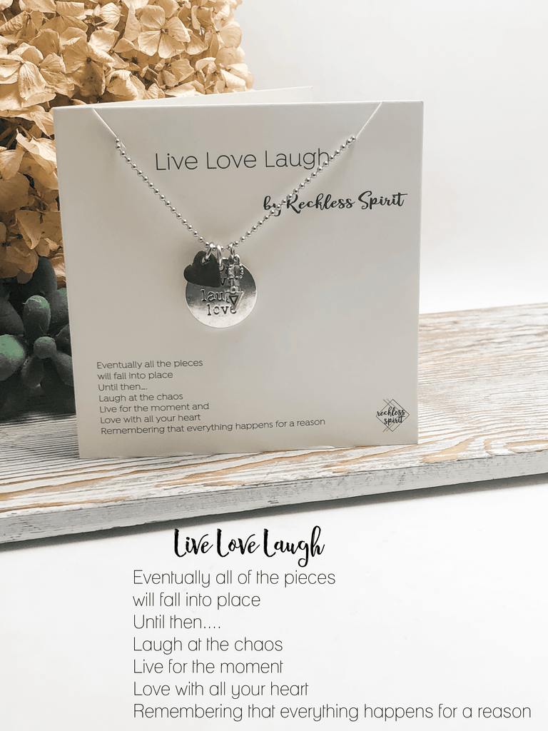 Live Laugh Love Necklace