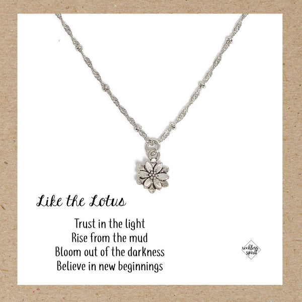 The Lotus Necklace