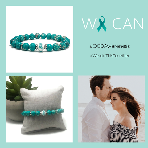 OCD Awareness Unisex (Men's/Women's/Kid's) Stretch Bracelet