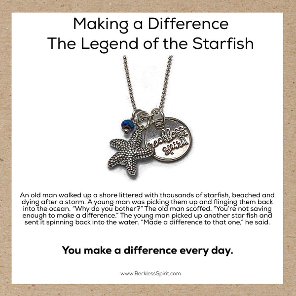 Starfish Pendant Necklace