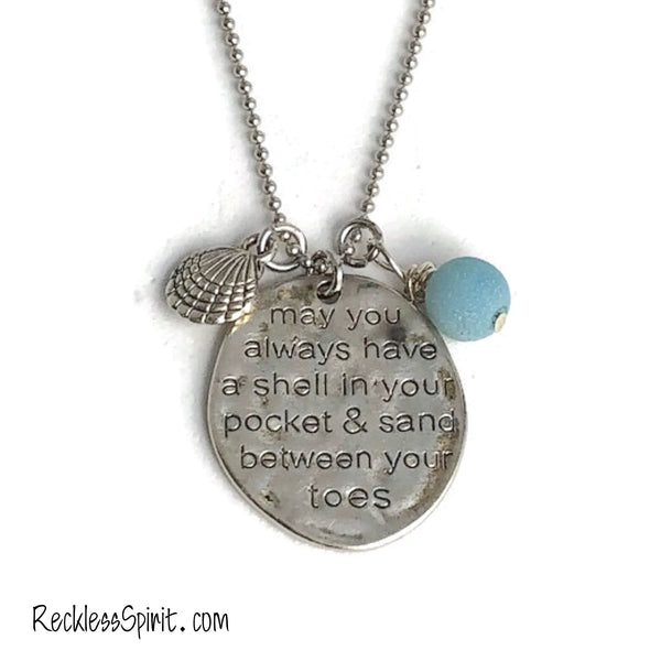 May You Always Have a Shell in Your Pocket Necklace