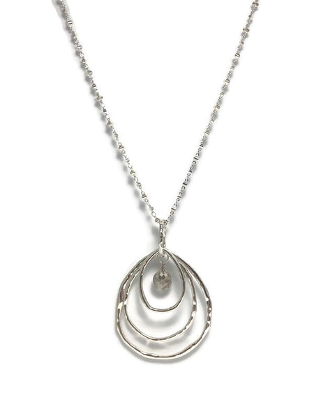 Rings of Tranquility Pendant Necklace
