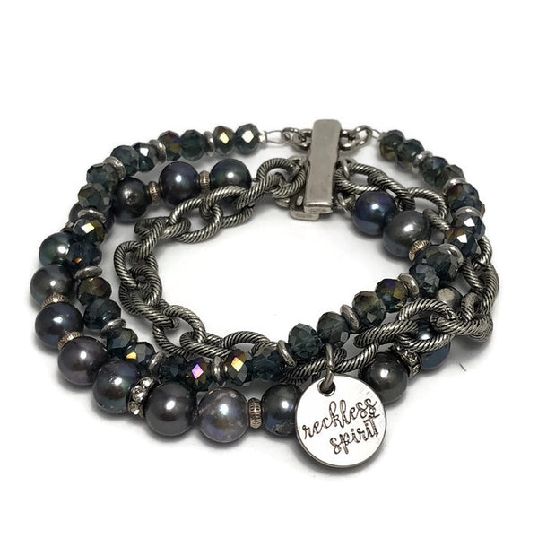 Aubergine Me Multi-Strand Bracelet