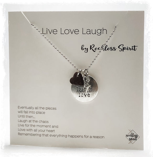 Live Laugh Love Necklace
