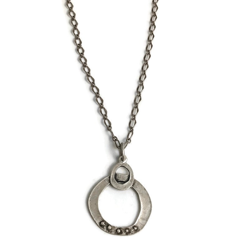 Twisted Metal Minimalist Necklace
