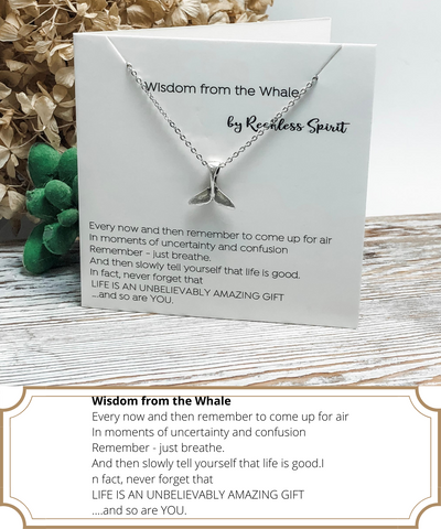 Wisdom From The Whale Necklace