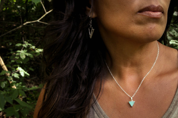 Angled Amazonite Necklace